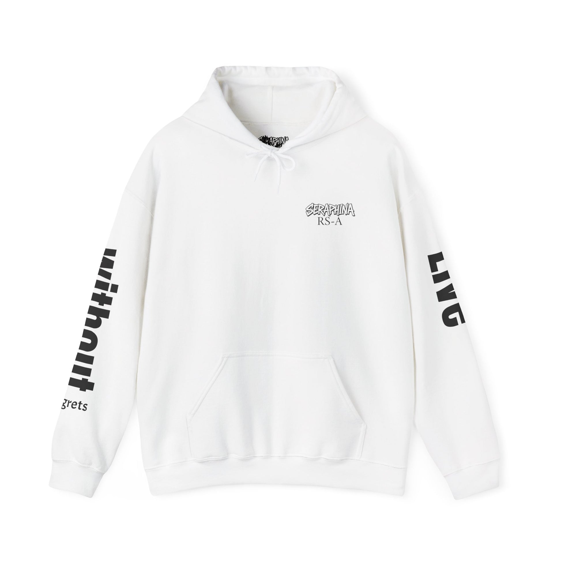 Street Style Heavy Blend Hoodie,RS-A SERAPHINA Fashion Sweatshirt, Casual Wear, Streetwear Gift, Trendy Statement Hoodie, Layering Essential