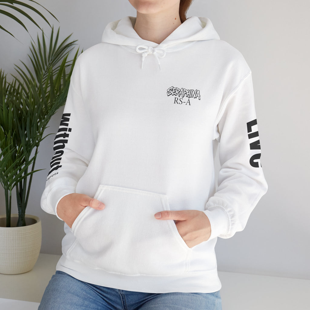 Street Style Heavy Blend Hoodie,RS-A SERAPHINA Fashion Sweatshirt, Casual Wear, Streetwear Gift, Trendy Statement Hoodie, Layering Essential